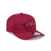 Arkansas New Era 970 Performance Snapback Cap